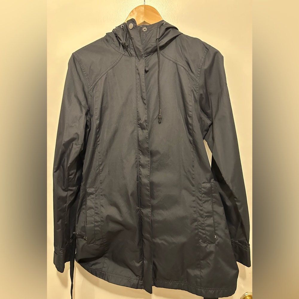 Columbia Women Full Zip Up Attached Hood Lined Jacket - Size Medium